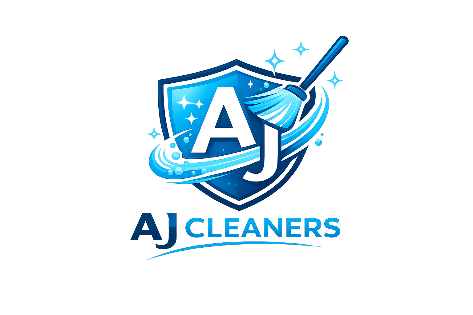 AJ Cleaners Logo